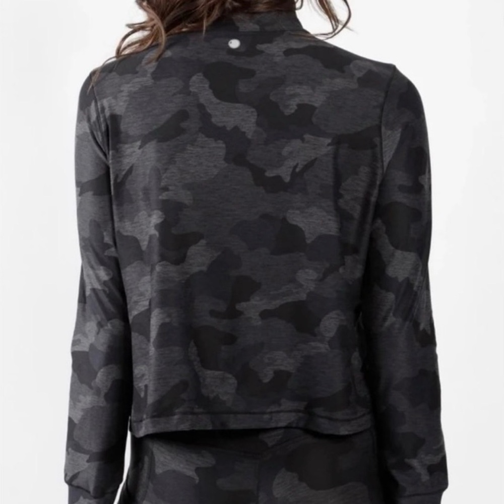 Yogalicious Lux Camo 1/4 Zip Pullover - Picture 4 of 7